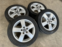 16 inch originele Mugello velgen + zomerbanden Volkswagen Golf 1T0601025M