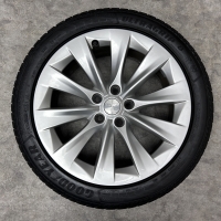 19 inch originele velgen + winterbanden Tesla Model S Slipstream