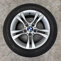 16 inch originele velgen + all season banden BMW 3 serie E90 style 268 6780907
