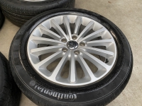 17 inch originele spaak velgen volkswagen Passat 215 55 17