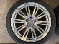 20 inch originele velgen + zomerbanden Audi A8 4H0601025N