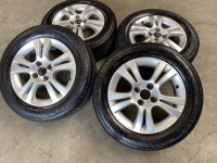 15 inch originele sport velgen + zomerbanden Opel Corsa D