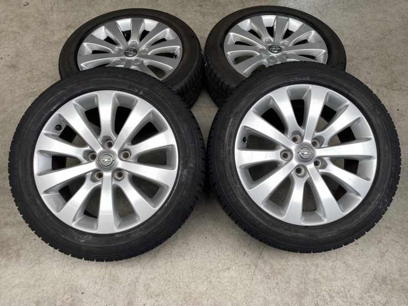 17 inch originele winterset Opel Astra J / Zafira C 5x115 set 2