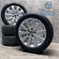 17 inch originele velgen + zomerbanden Opel Astra J | Zafira C 5x115