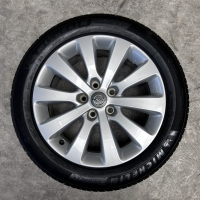 17 inch originele velgen + zomerbanden Opel Astra J | Zafira C 5x115