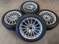 17 inch originele velgen + winterbanden Audi A5 8W0601025AE set 1