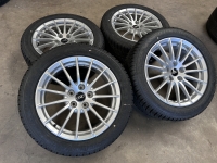 17 inch originele velgen + winterbanden Audi A5 8W0601025AE set 1