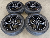 19 inch originele AMG velgen + zomerbanden Mercedes GLB GLA A2474011500 set 1