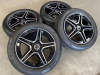 19 inch originele AMG velgen + zomerbanden Mercedes GLB GLA A2474011500 set 1