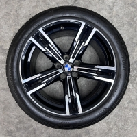 18 inch originele M velgen + zomerbanden BMW 3 4 serie style 848 M 8746631 | 8746632