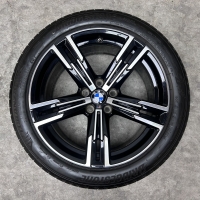 18 inch originele M velgen + zomerbanden BMW 3 4 serie style 848 M 8746631 | 8746632