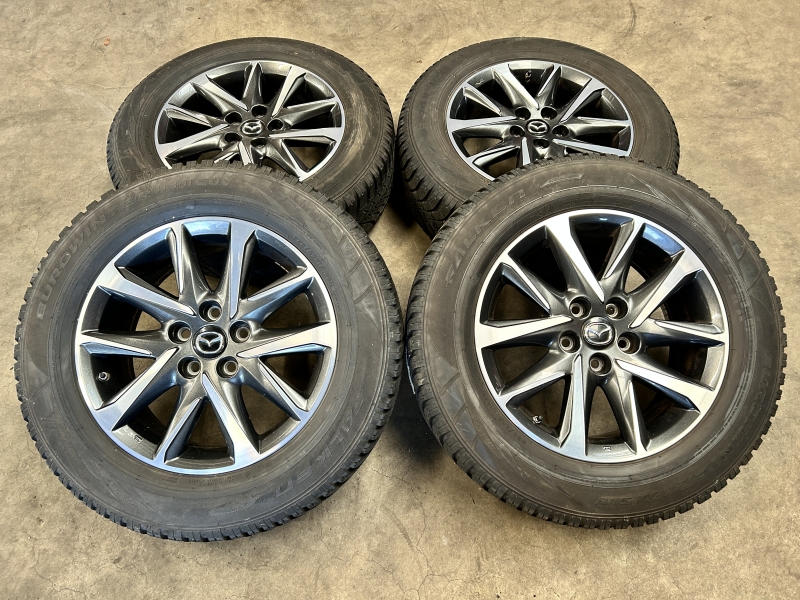 17 inch originele velgen + winterbanden Mazda CX-5 K88M V3 810