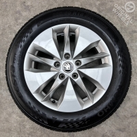 16  inch originele velgen + zomerbanden Skoda Octavia 5E3601025AH