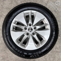 16  inch originele velgen + zomerbanden Skoda Octavia 5E3601025AH