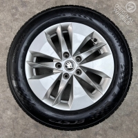 16  inch originele velgen + zomerbanden Skoda Octavia 5E3601025AH