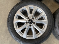 17 inch originele Barahona velgen + zomerbanden VW Caddy Cargo 2K7601025A
