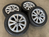 17 inch originele Barahona velgen + zomerbanden VW Caddy Cargo 2K7601025A