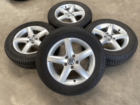 16 inch originele velgen + winterbanden Volkswagen Passat Aspen 3G0601025