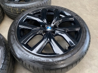 zwarte 19 inch originele velgen BMW X1 F48 X2 F39 style 511