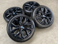 zwarte 19 inch originele velgen BMW X1 F48 X2 F39 style 511