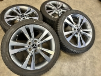 18 inch originele avantgarde velgen + winterbanden Mercedes C klasse A2054012802