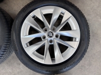 17  inch originele Rotare velgen + zomerbanden Skoda Octavia 5E3601025