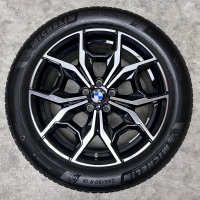 19 inch originele velgen + Michelin winterbanden BMW X3 X4 style 887 M set 1