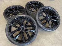 21 inch originele Arachnid velgen + zomerbanden Tesla Model S 1075749-00-C - 1075749-00-D