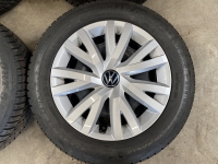 16 inch originele velgen + wieldoppen + winterbanden Volkswagen T-Roc set 1