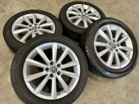 16 inch originele Merano velgen + winterbanden Volkswagen Polo 2G0601025AF