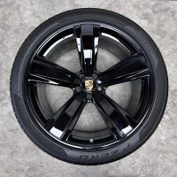 21 inch originele velgen + zomerbanden Porsche Macan 95B601025FE 95B601025FF