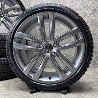18 inch originele Salvador velgen + winterbanden VW Golf 5G0601025AF