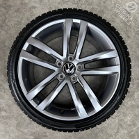 18 inch originele Salvador velgen + winterbanden VW Golf 5G0601025AF