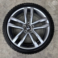 18 inch originele Salvador velgen + winterbanden VW Golf 5G0601025AF