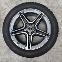 19 inch originele AMG velgen + winterbanden Mercedes GLB GLA A2474011500