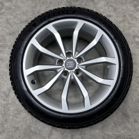 18 inch originele velgen + winterbanden Audi A4 B9 225 45 18 8W0601025ED (set A)