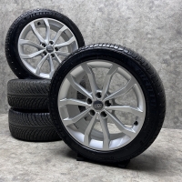 18 inch originele velgen + winterbanden Audi A4 B9 225 45 18 8W0601025ED (set A)
