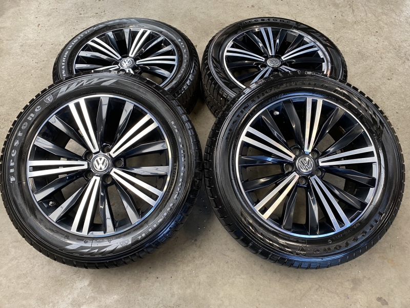 18 inch originele Nizza velgen + winterbanden Volkswagen Tiguan 5NA601025C