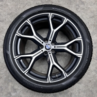 21 inch originele velgen + zomerbanden BMW X5 X6 G05 G06 style 741 M 8071998&nbsp;8071999&nbsp;set 1