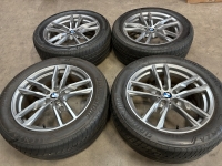 19 inch originele velgen + zomerbanden BMW X3 X4 G01 G02 style 698 M 8010267