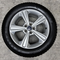 17 inch originele velgen + winterbanden Ford Kuga