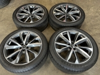 21 inch originele velgen + zomerbanden Audi Q7 4M0601025BP