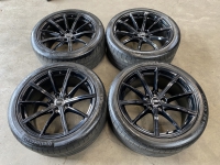 19 inch originele velgen + zomerbanden Audi RS4 RS5 265 35 19 8W0601025CH