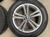 18 inch originele Sebring velgen + winterbanden Volkswagen Tiguan 5NA601025M