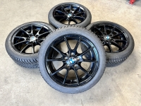 17 inch originele velgen + winterbanden  BMW 1 serie style 178 6775624-13 6775625-13