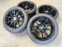 17 inch originele velgen + winterbanden  BMW 1 serie style 178 6775624-13 6775625-13