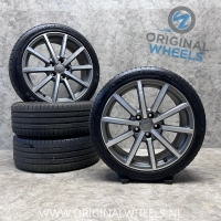 18 inch originele S line velgen + zomerbanden Audi A3 8V0601025AM set 1