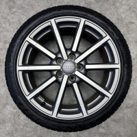 18 inch originele S line velgen + zomerbanden Audi A3 8V0601025AM set 1