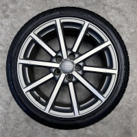 18 inch originele S line velgen + zomerbanden Audi A3 8V0601025AM set 1