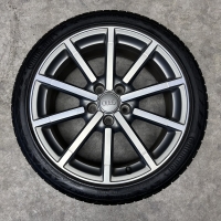 18 inch originele S line velgen + zomerbanden Audi A3 8V0601025AM set 1
